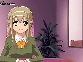 jeune, éjaculation faciale, élèves, gros seins, hentai